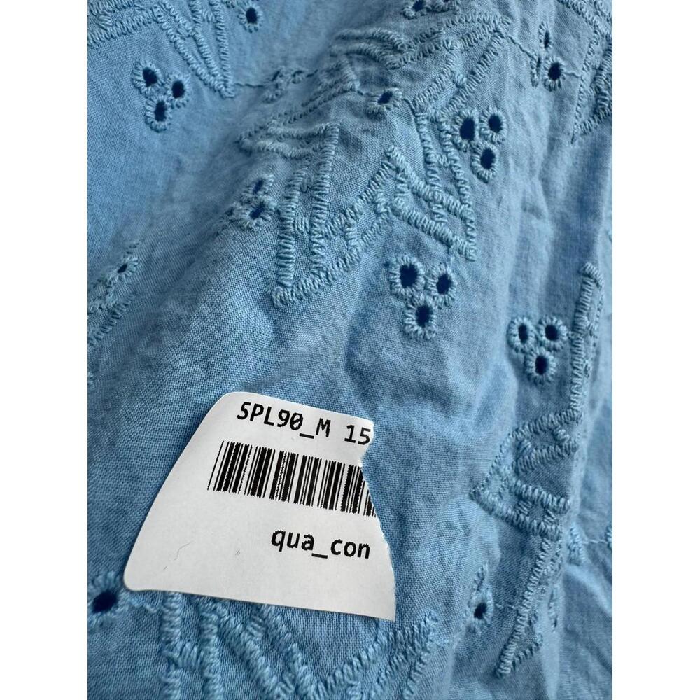 Sitano Blue Fontelina Cover Up Dress Size S As Is Condition - Picture 8 of 8